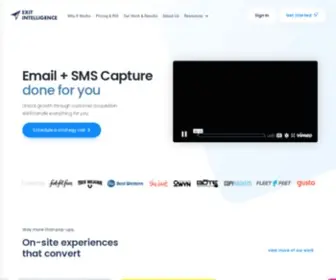 Exitintelligence.com(Exit Intelligence) Screenshot