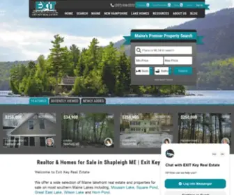 Exitkeyrealestate.com(Realtor & Homes for Sale in Shapleigh ME) Screenshot