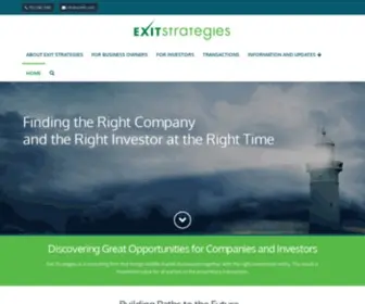 Exitllc.com(Exit strategies) Screenshot