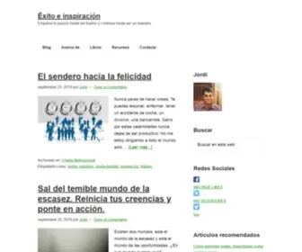 Exitoeinspiracion.com(Éxito e inspiración) Screenshot