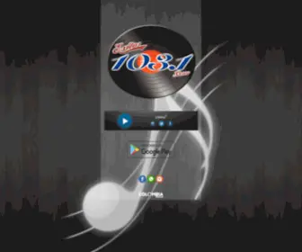 Exitos103.com(Exitos 103.1 FM) Screenshot