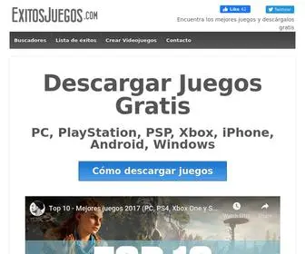 Exitosjuegos.com(Descargar Juegos gratis) Screenshot