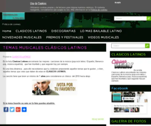 Exitoslatinos.com(Exitoslatinos) Screenshot