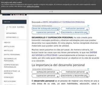 Exitoydesarrollopersonal.com(Estrategias de) Screenshot