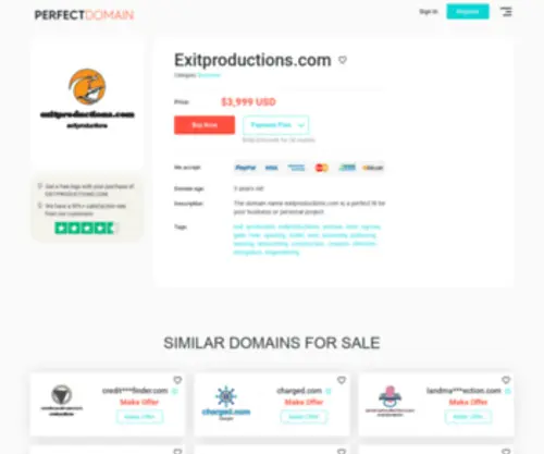 Exitproductions.com(// EXIT //) Screenshot