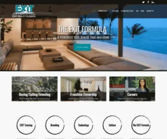 Exitrealtyflorida.com(EXIT Realty Franchise Opportunities in Tennessee) Screenshot