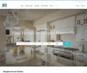 Exitrealtynorth.com(Find Homes In Greater Huntsville) Screenshot