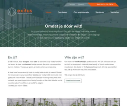 Exitus.nl(Omdat je dóór wilt) Screenshot