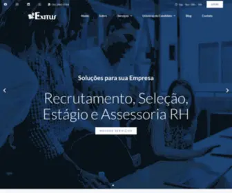 Exitusrh.com.br(Exitus) Screenshot