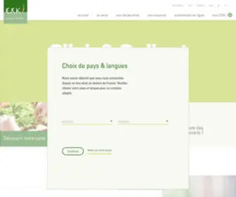 Exki.fr(Accueil) Screenshot