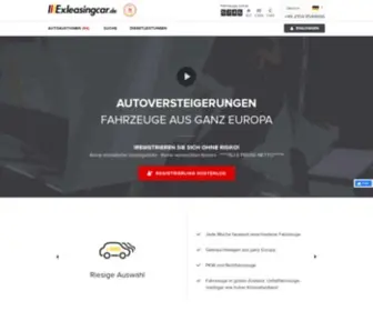 Exleasingcar.de(BMW Leasingrückläufer) Screenshot
