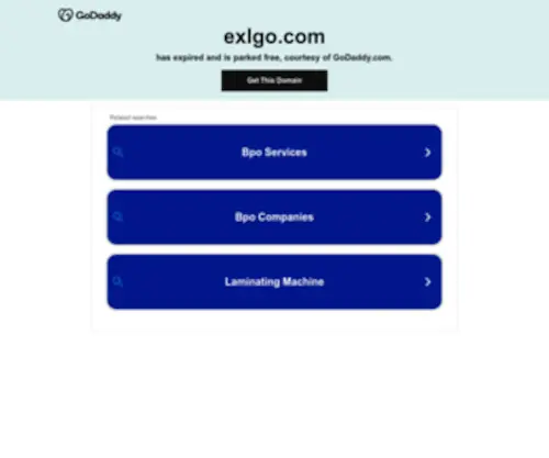 Exlgo.com(IIS Windows Server) Screenshot