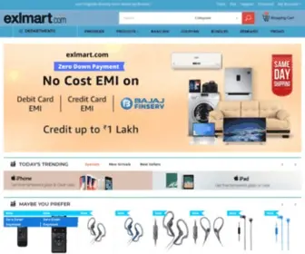 Exlmart.com(Online Shopping India) Screenshot