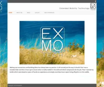 Exmotech.com(Campervan conversions) Screenshot