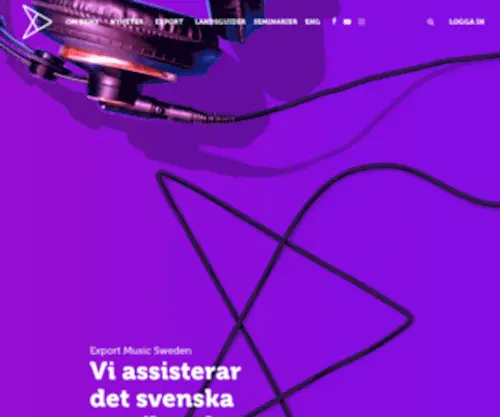 EXMS.se(Export Music Sweden) Screenshot