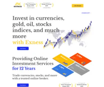 Exnesslogin.com(Exness MT4) Screenshot