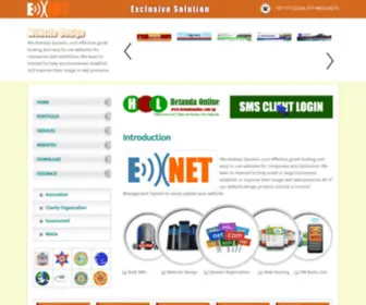 Exnet.com.np(Exclusive Solution Network) Screenshot