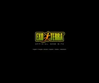 Exo-Terra.com(Exo Terra) Screenshot