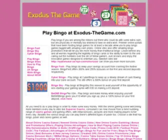 Exodus-Thegame.com(七一晚会) Screenshot