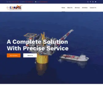 Exodus.ae(Exodus instrumentation and calibration services) Screenshot