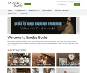 Exodusbooks.com(Exodus Books) Screenshot