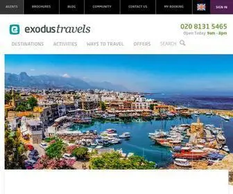 Exodus.co.uk(Adventure Holidays) Screenshot