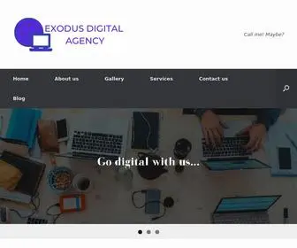 Exodusdigitalagency.com(One platform for all digital solution) Screenshot