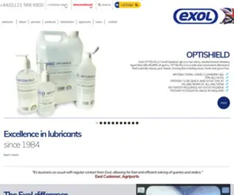 Exol-Lubricants.com(Exol Lubricants) Screenshot