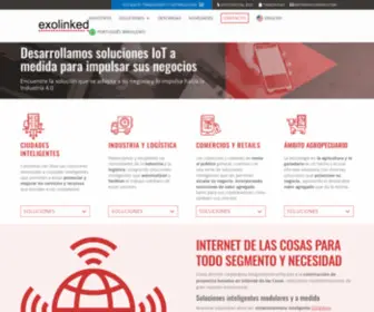 Exolinked.com(Soluciones IoT Internet de las Cosas) Screenshot