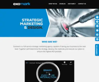 Exomark.com(Exomark Inc) Screenshot