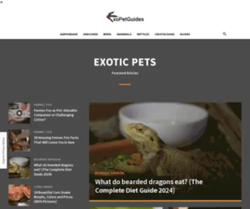 Exopetguides.com(Your #1 Go) Screenshot