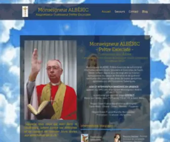 Exorciste-Guerisseur.com(Monseigneur ALBÉRIC) Screenshot