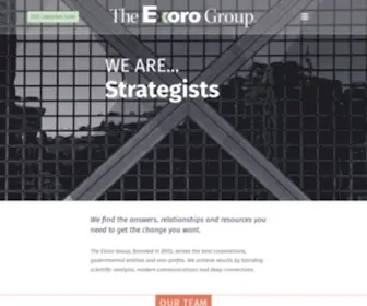 Exoro.com(The Exoro Group) Screenshot
