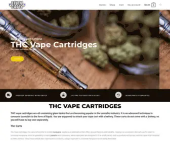 Exorticcarts.com(Thc Vape Cartridges) Screenshot