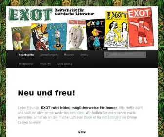 Exot-Magazin.de Screenshot