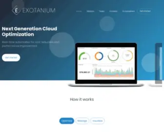 Exotanium.io(Efficient and Secure Container Solution) Screenshot