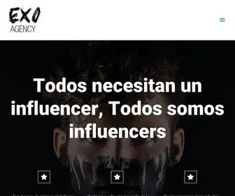 Exotheagency.com(Otro sitio realizado con WordPress) Screenshot