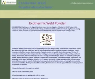 Exothermic-Welds.com(Exothermic Welds) Screenshot