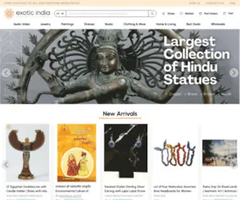 Exoticindia.com(Exotic India) Screenshot