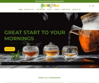 Exoticlifeteas.com(Exotic Life Teas) Screenshot