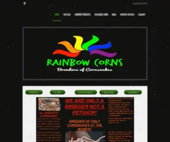 Exoticreptiles.co.za(Rainbow Corns) Screenshot