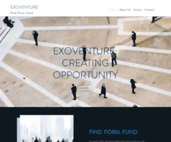 Exoventure.com(Home) Screenshot