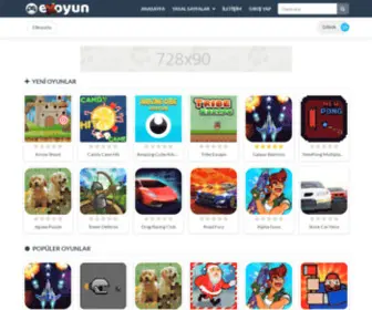 Exoyun.net(Html5 Oyun Platformu) Screenshot
