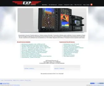 Expaircraft.com(Exp Aircraft Services) Screenshot