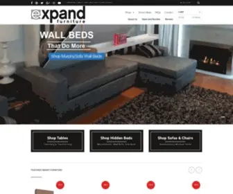 Expandfurniture.com(Space Saving Furniture) Screenshot