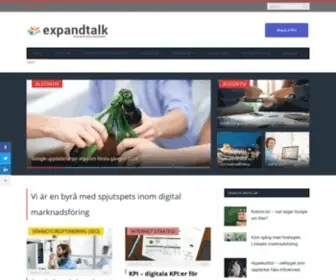 Expandtalk.se(Digital byrå) Screenshot