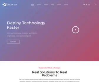 Expansiagroup.com(Deploy Technology Faster) Screenshot
