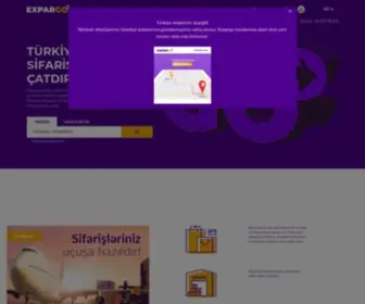 Expargo.com(Beynəlxalq saytlardan alış) Screenshot