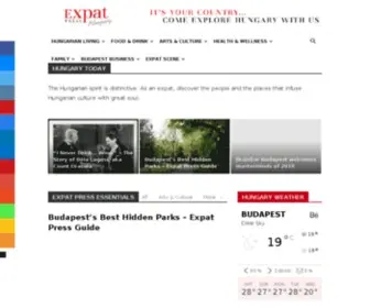 Expat-Press.com(Expat Press Magazine’s aim) Screenshot