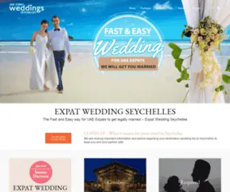 Expat-Wedding-Seychelles.com(Expat Wedding Seychelles) Screenshot